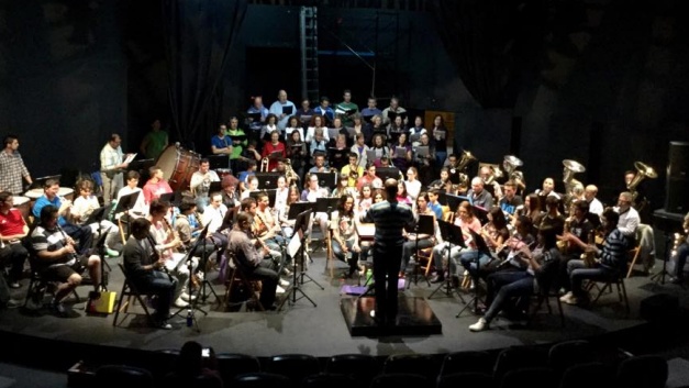 Concierto de la Banda de Música en el Auditorio.